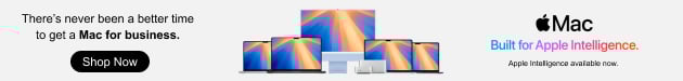 Thereâ€™s never been a better time to get a Mac for business.Â 